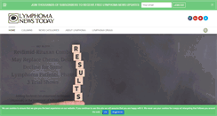 Desktop Screenshot of lymphomanewstoday.com
